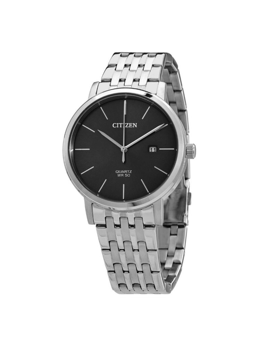 NWT Citizen Quartz Grey Dial Stainless Steel Men's Watch